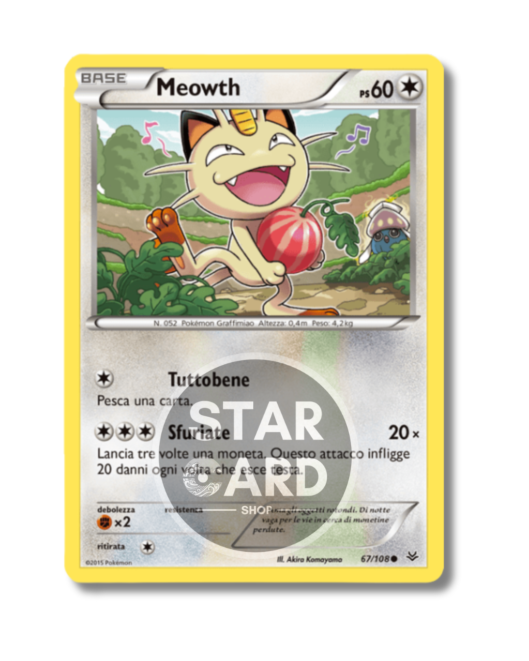 Meowth XY Furie Volanti - (ROS 67)