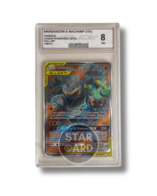 Marshadow e Machamp ITA Blade Grading 8 NM