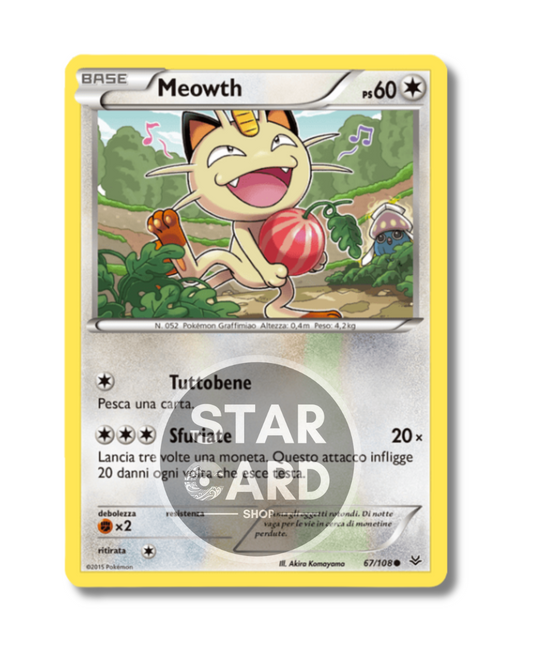 Meowth XY Furie Volanti - (ROS 67)