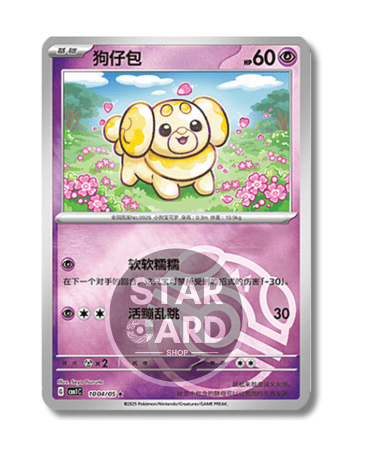 10 04-05 Fidough Master Ball Holo inverso (CN)